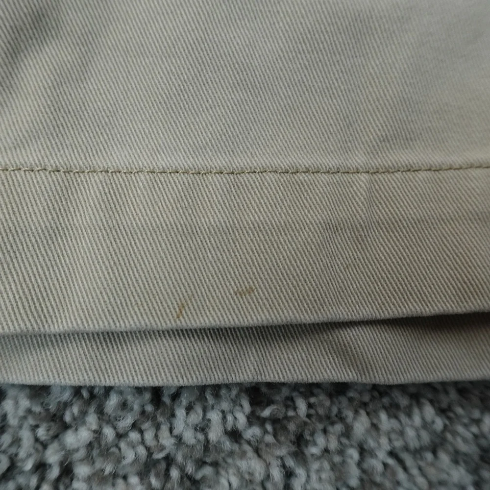 VTG Polo Ralph Lauren Shorts Mens 34 Beige Tan Andrew Chino Pleated 90s Golf Dad